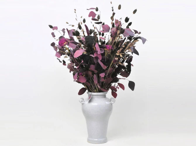 DIY Dried Flower Bouquet XL Black/Purple